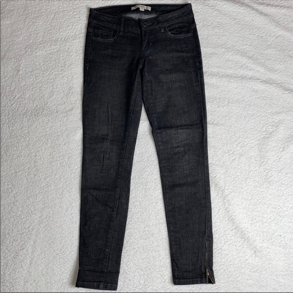 Forever 21 Black wash Jeans zipper bottoms Denim 
Size 24 - Picture 1 of 11